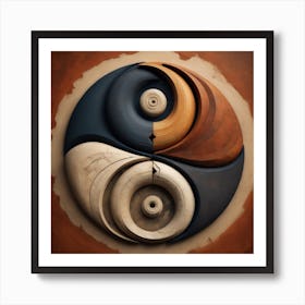 Ying Yang Art Print