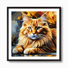 Coon Cat 2 Art Print