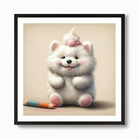 Cute Puppy 1 Art Print