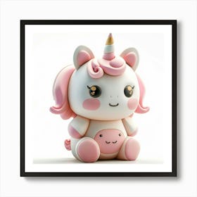 Unicorn Toy 3 Art Print