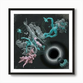 Black Hole Art Print