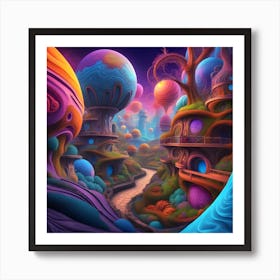 Strange World Art Print