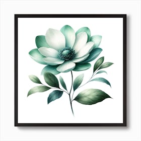 Watercolor Flower 2 Art Print