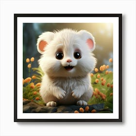 Cute Hamster 8 Art Print