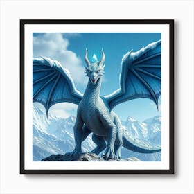 Majesty of the Mountain Guardian Art Print