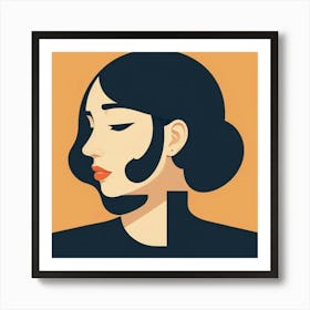 Portrait Of A Woman 4 Art Print