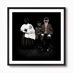 Daft Family Art Print