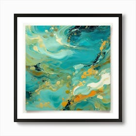 Abstract Painting 4 Art Print