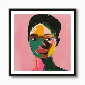 Portrait Of A Woman 8 Art Print