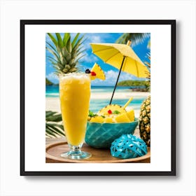 Tropical Dreamscape Art Print