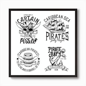 Pirates Of The Caribbean Art Print