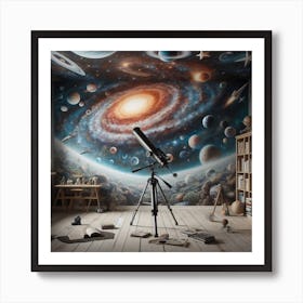 Astronomy Mural Art Print