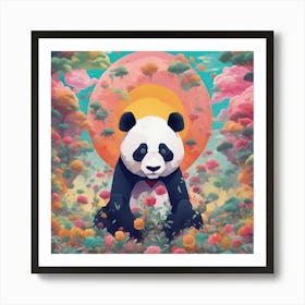 Panda Bear 7 Art Print