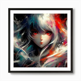 A young female 2 Art Print