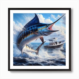 Fish On Art Print