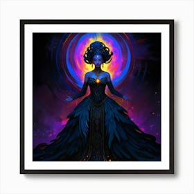 Elven Goddess 2 Art Print