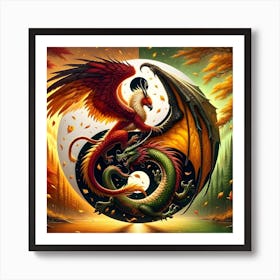 Dragon art Art Print