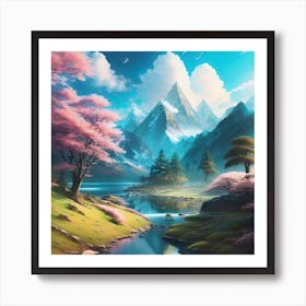 Beautiful Landscape 6 Art Print