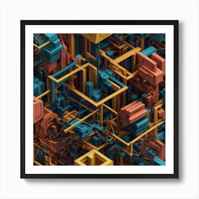 3d Art 1 Art Print