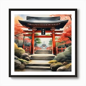 Asian Painting Art Print