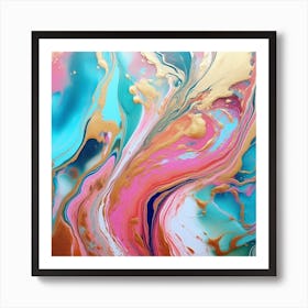 Abstract Painting 204 Art Print