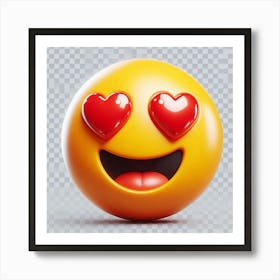 Heart Emoji 2 Art Print