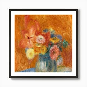 Flowers In A Vase 24 Art Print