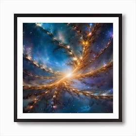 Nebula 10 Art Print