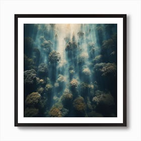 Underwater Forest Art Print