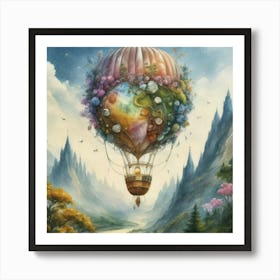 Hot Air Balloon 5 Art Print