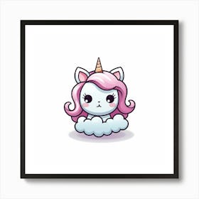 Cute Unicorn 498 Poster