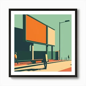 Street Scene 2 Art Print