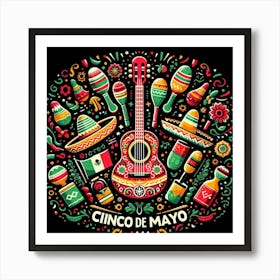 Cinco De Mayo 2 Art Print