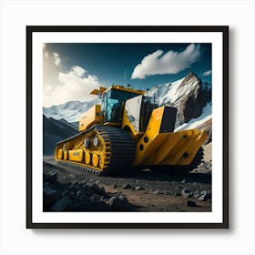 Buldozer Mountain (44) Art Print