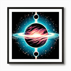 Saturn 4 Art Print