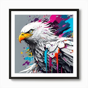 Eagle Painting 4 Art Print