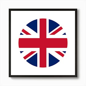 British Flag Art Print