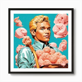 Ice Cream Man 1 Art Print