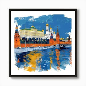 Moscow Kremlin 4 Art Print