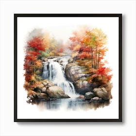 Waterfall 5 Art Print