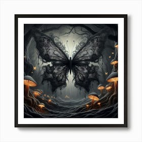 Dark Forest 10 Art Print