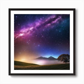 Milky Way 14 Art Print