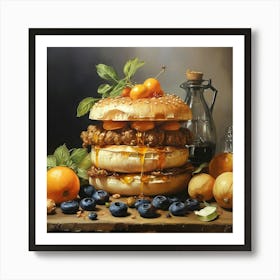 Burger 1 Art Print