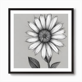 Dahlia Art Print