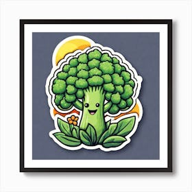 Broccoli 11 Art Print