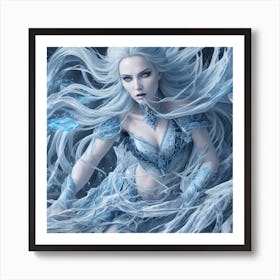 Ice Princess Art Print