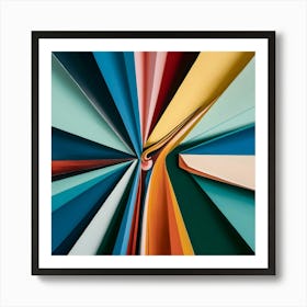 'Color Burst' Art Print