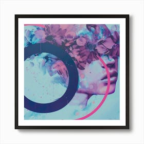 Flower Head Art Print