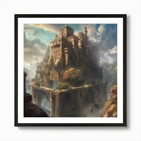 Fantasy Castle 77 Art Print