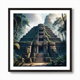 Egyptian Temple Art Print